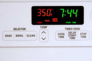 oven timer 12 minutes